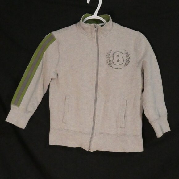 JOE FRESH - Kids | medium (8) | Casual Zip-Up Sweatshirt with Emblem - Picture 1 of 13